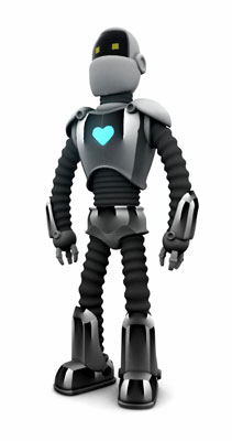 Robot character rendering