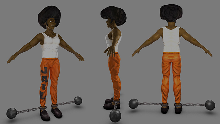 Prison Inmate character sheet